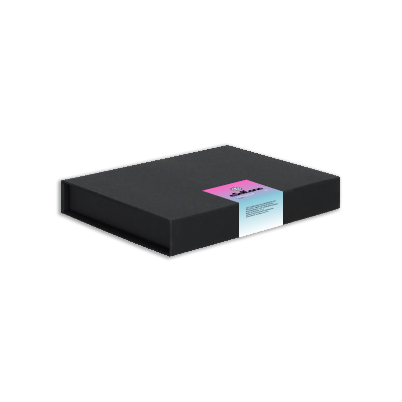 magneetdoos-a6-luxe-brievenbusdoos-zwart-mat v4 met schaduw Truffelpackage
